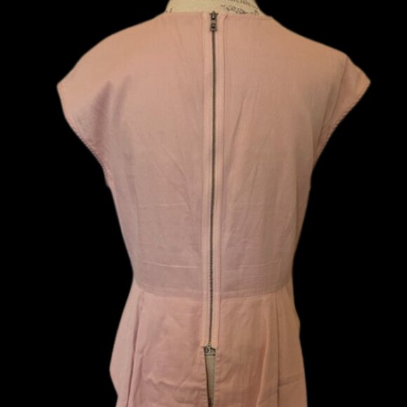 BCBG Lace Front Peplum Blouse - Picture 3 of 9